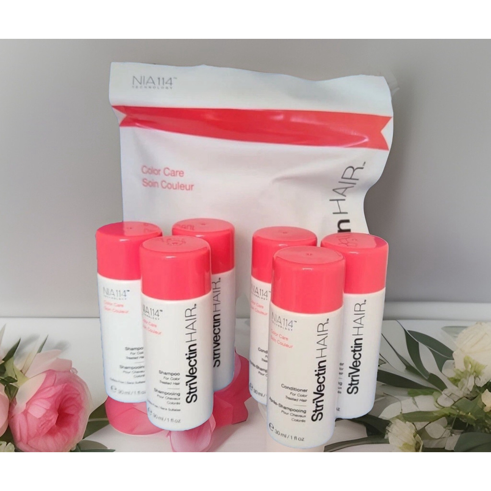 Strivectin Hair Color Care Shampoo & Conditioner Duo Travel Set 1 Oz Each
